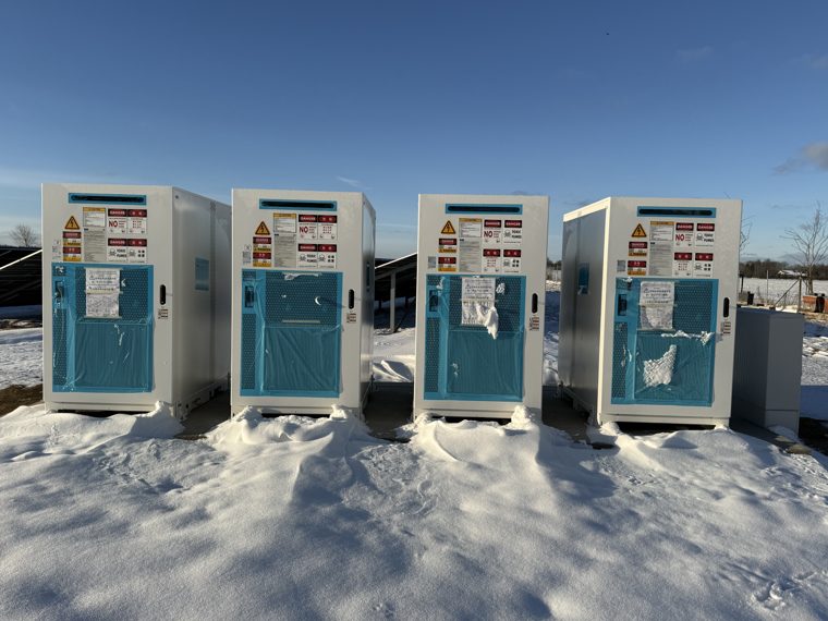 Kontenerowe szafy magazynu energii Schaap-Pol