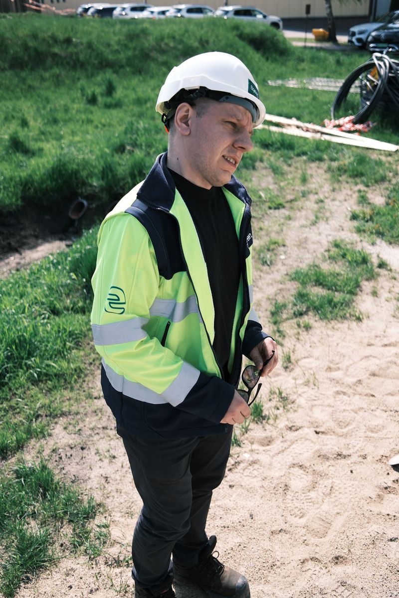 Maciej Leyk — zdjęcie z pracy